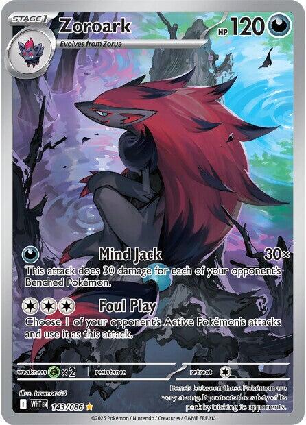 Zoroark (143/086) [Scarlet & Violet: White Flare] | Exor Games Truro
