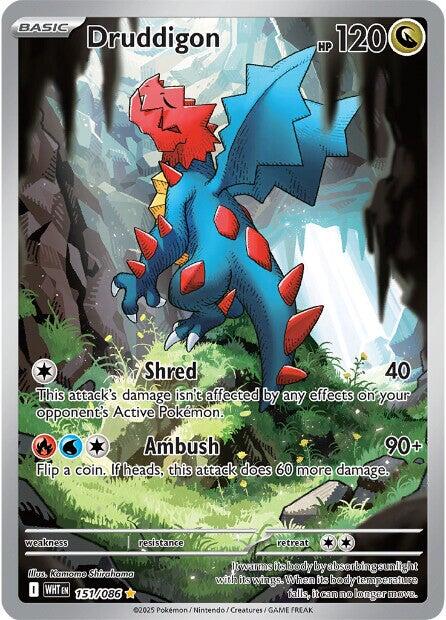 Druddigon (151/086) [Scarlet & Violet: White Flare] | Exor Games Truro