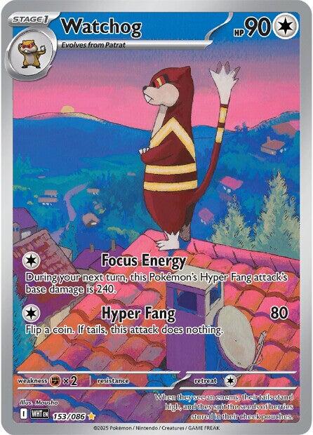 Watchog (153/086) [Scarlet & Violet: White Flare] | Exor Games Truro