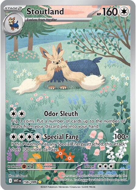 Stoutland (156/086) [Scarlet & Violet: White Flare] | Exor Games Truro