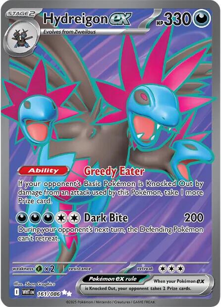 Hydreigon ex (161/086) [Scarlet & Violet: White Flare] | Exor Games Truro