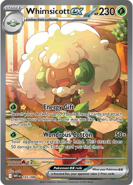 Whimsicott ex (165/086) [Scarlet & Violet: White Flare] | Exor Games Truro