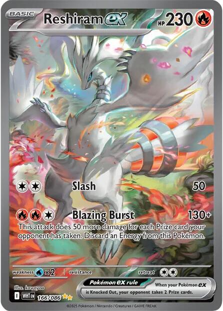 Reshiram ex (166/086) [Scarlet & Violet: White Flare] | Exor Games Truro