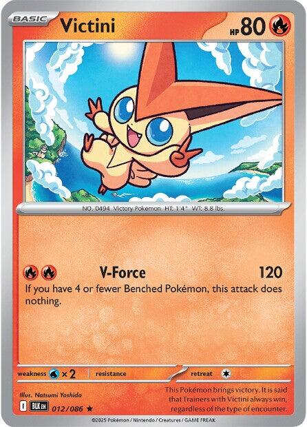 Victini (012/086) [Scarlet & Violet: Black Bolt] | Exor Games Truro