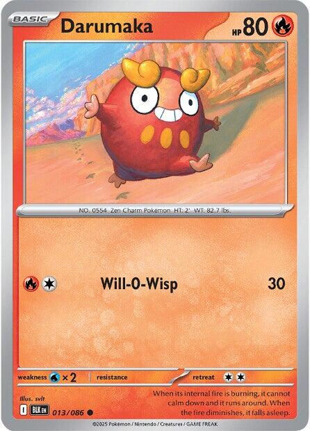 Darumaka (013/086) [Scarlet & Violet: Black Bolt] | Exor Games Truro