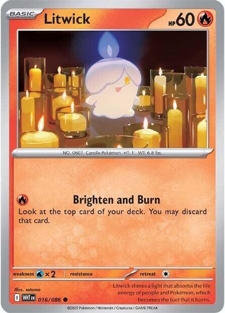 Litwick (016/086) [Scarlet & Violet: White Flare] | Exor Games Truro