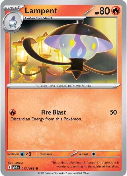 Lampent (017/086) [Scarlet & Violet: White Flare] | Exor Games Truro