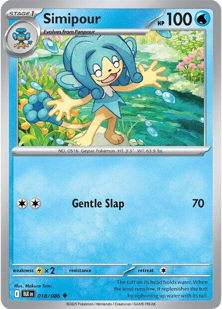Simipour (018/086) [Scarlet & Violet: Black Bolt] | Exor Games Truro