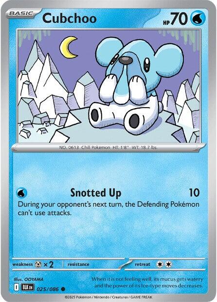 Cubchoo (025/086) [Scarlet & Violet: Black Bolt] | Exor Games Truro