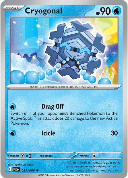 Cryogonal (027/086) [Scarlet & Violet: Black Bolt] | Exor Games Truro