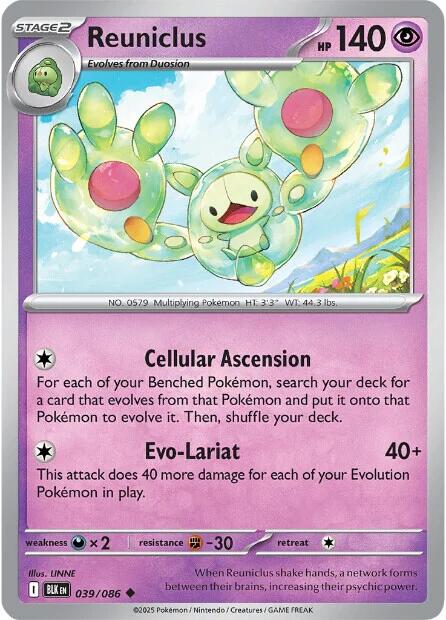 Reuniclus (039/086) [Scarlet & Violet: Black Bolt] | Exor Games Truro
