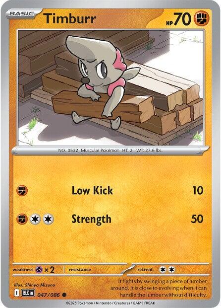 Timburr (047/086) [Scarlet & Violet: Black Bolt] | Exor Games Truro