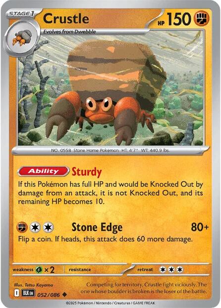 Crustle (052/086) [Scarlet & Violet: Black Bolt] | Exor Games Truro