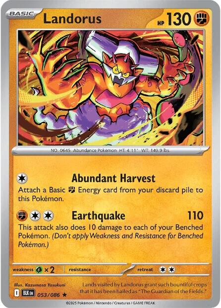 Landorus (053/086) [Scarlet & Violet: Black Bolt] | Exor Games Truro