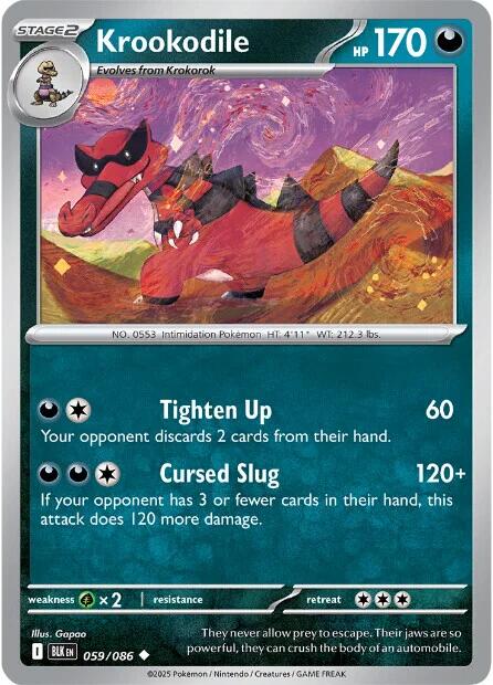 Krookodile (059/086) [Scarlet & Violet: Black Bolt] | Exor Games Truro