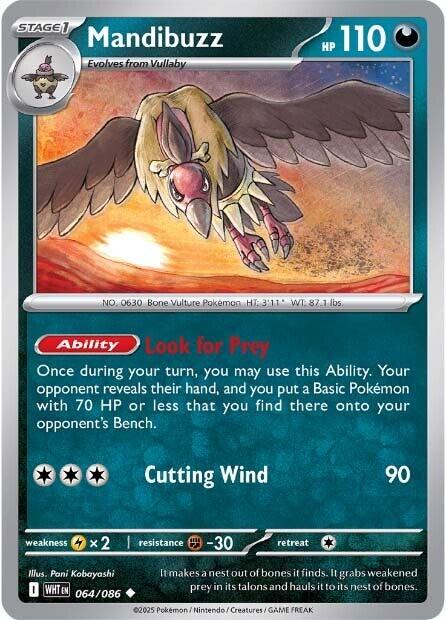 Mandibuzz (064/086) [Scarlet & Violet: White Flare] | Exor Games Truro