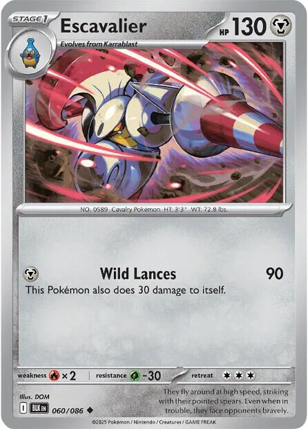 Escavalier (060/086) [Scarlet & Violet: Black Bolt] | Exor Games Truro