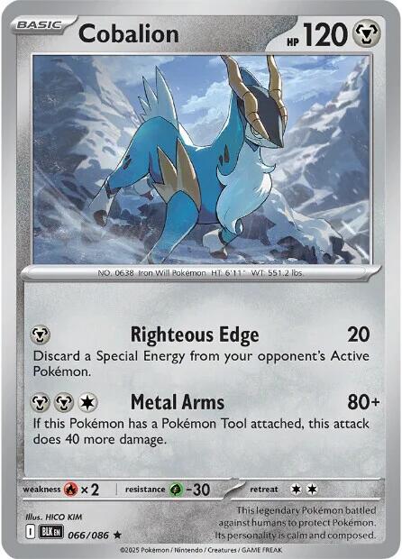 Cobalion (066/086) [Scarlet & Violet: Black Bolt] | Exor Games Truro