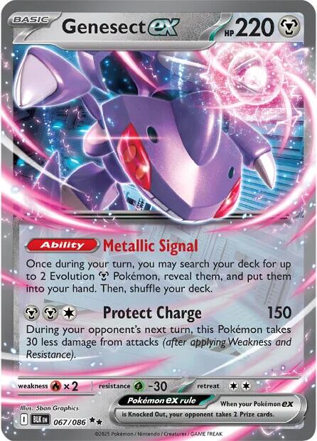 Genesect ex (067/086) [Scarlet & Violet: Black Bolt] | Exor Games Truro