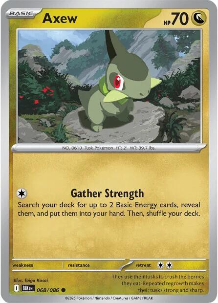Axew (068/086) [Scarlet & Violet: Black Bolt] | Exor Games Truro