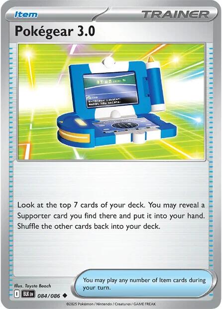 Pokegear 3.0 (084/086) [Scarlet & Violet: Black Bolt] | Exor Games Truro