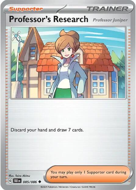 Professor's Research (085/086) [Scarlet & Violet: Black Bolt] | Exor Games Truro