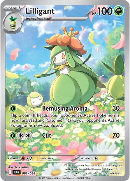 Lilligant (092/086) [Scarlet & Violet: Black Bolt] | Exor Games Truro