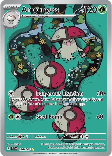 Amoonguss (096/086) [Scarlet & Violet: Black Bolt] | Exor Games Truro