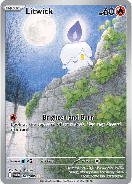 Litwick (101/086) [Scarlet & Violet: White Flare] | Exor Games Truro