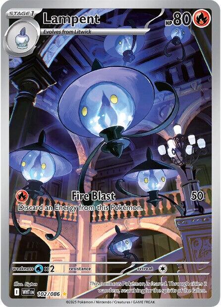 Lampent (102/086) [Scarlet & Violet: White Flare] | Exor Games Truro