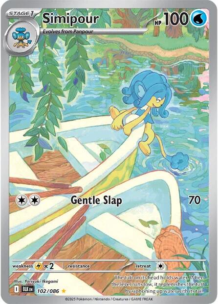 Simipour (102/086) [Scarlet & Violet: Black Bolt] | Exor Games Truro