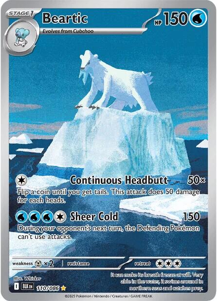 Beartic (110/086) [Scarlet & Violet: Black Bolt] | Exor Games Truro