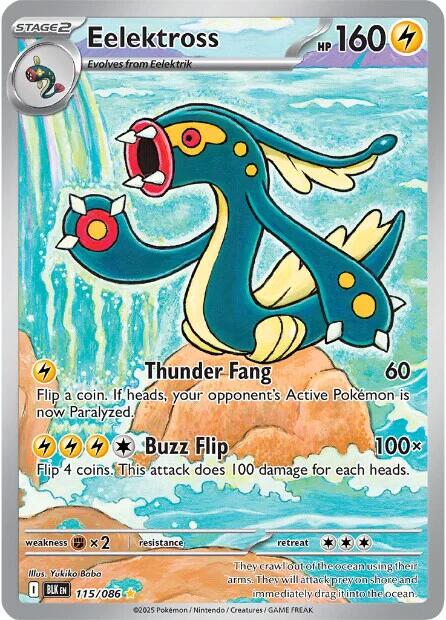 Eelektross (115/086) [Scarlet & Violet: Black Bolt] | Exor Games Truro