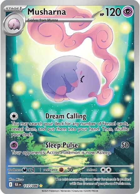 Musharna (117/086) [Scarlet & Violet: Black Bolt] | Exor Games Truro