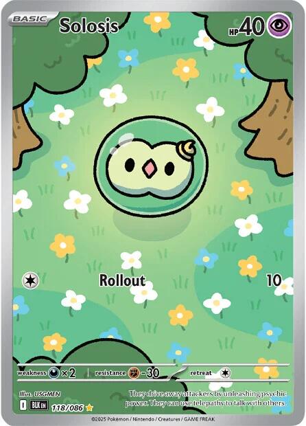 Solosis (118/086) [Scarlet & Violet: Black Bolt] | Exor Games Truro