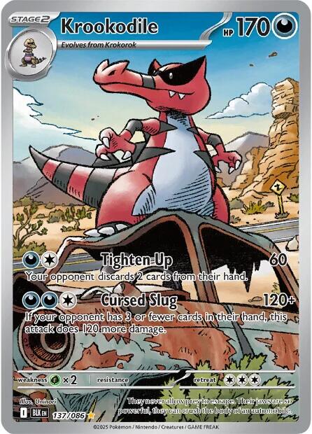 Krookodile (137/086) [Scarlet & Violet: Black Bolt] | Exor Games Truro