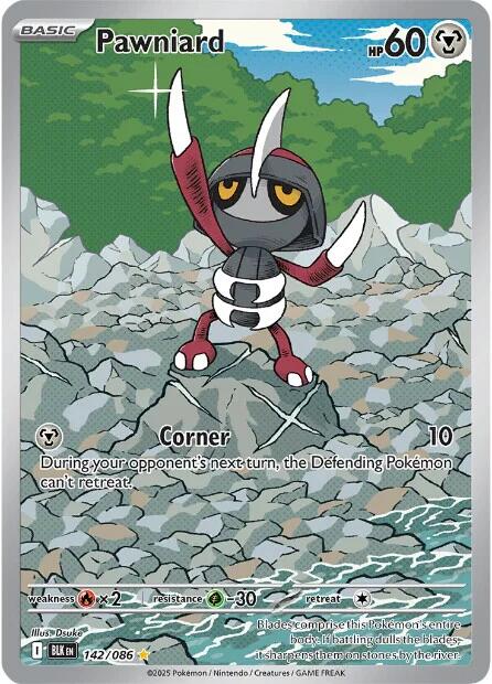 Pawniard (142/086) [Scarlet & Violet: Black Bolt] | Exor Games Truro