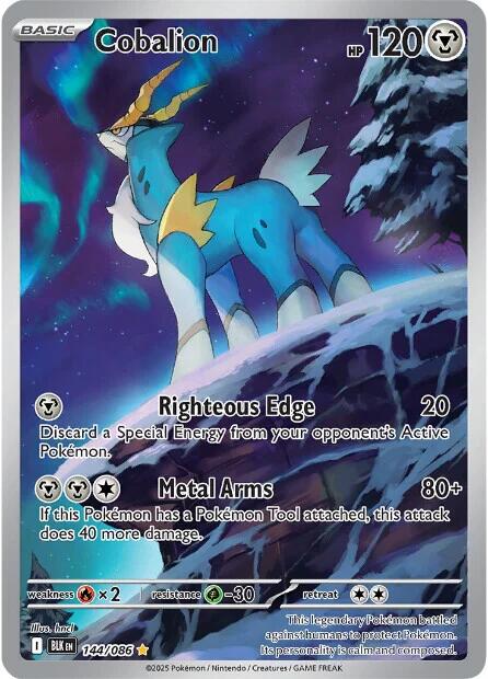Cobalion (144/086) [Scarlet & Violet: Black Bolt] | Exor Games Truro