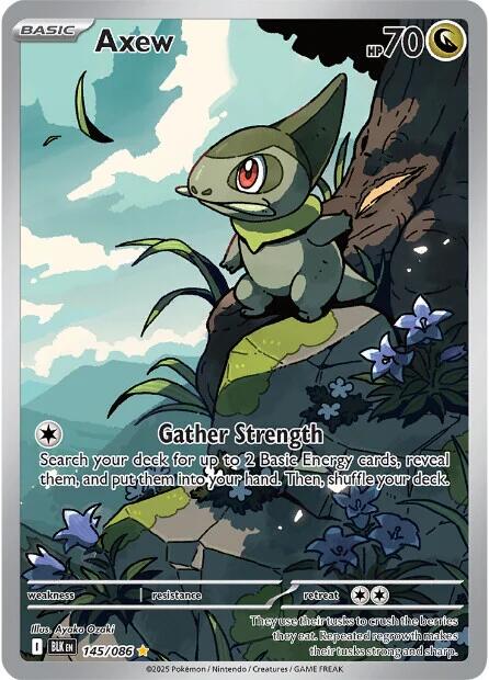 Axew (145/086) [Scarlet & Violet: Black Bolt] | Exor Games Truro