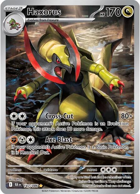 Haxorus (147/086) [Scarlet & Violet: Black Bolt] | Exor Games Truro