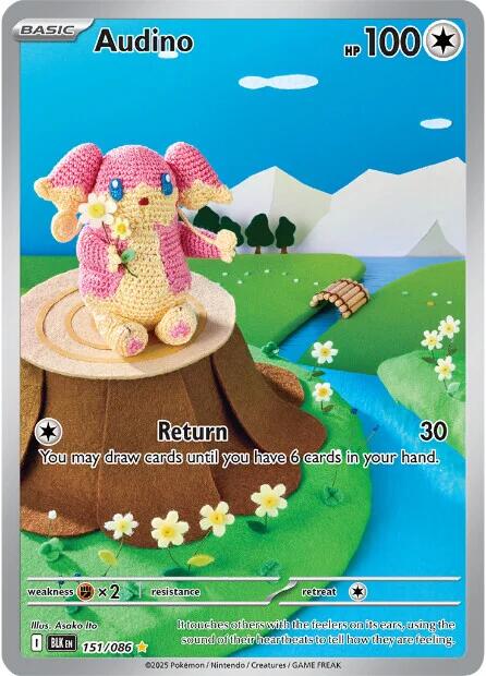 Audino (151/086) [Scarlet & Violet: Black Bolt] | Exor Games Truro