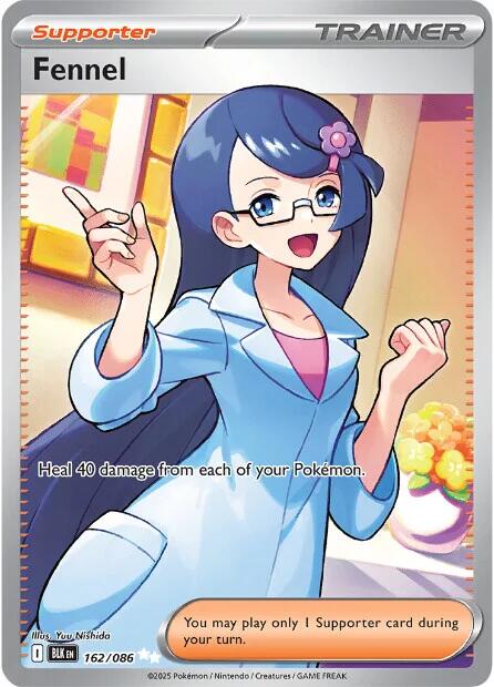 Fennel (162/086) [Scarlet & Violet: Black Bolt] | Exor Games Truro