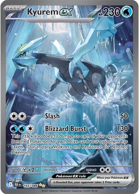 Kyurem ex (165/086) [Scarlet & Violet: Black Bolt] | Exor Games Truro