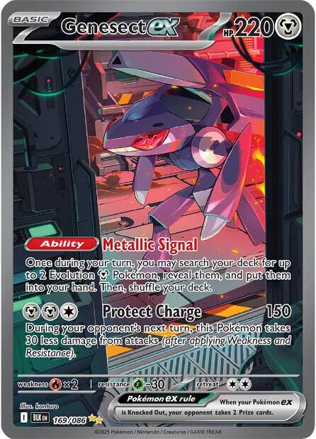 Genesect ex (169/086) [Scarlet & Violet: Black Bolt] | Exor Games Truro