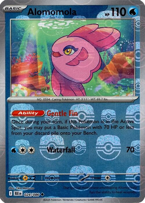 Alomomola (024/086) (Master Ball Pattern) [Scarlet & Violet: Black Bolt] | Exor Games Truro