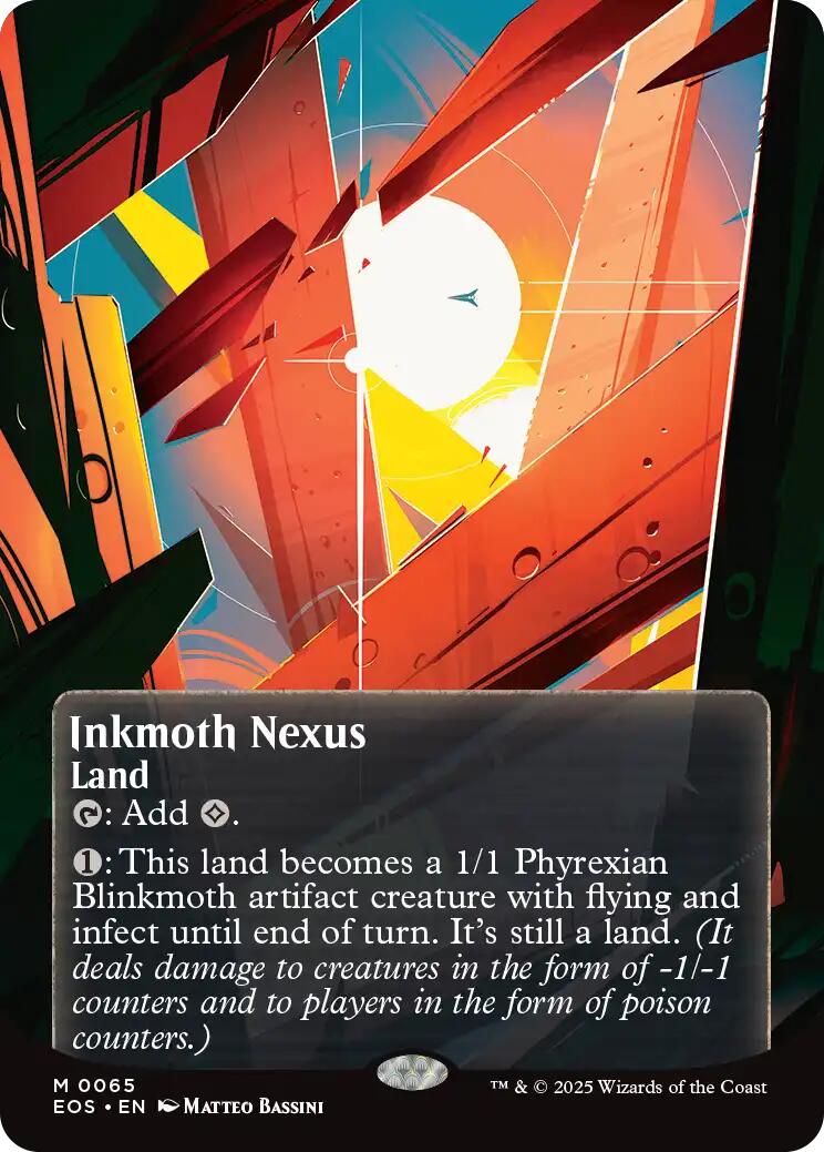 Inkmoth Nexus (0065) (Borderless) [Edge of Eternities: Stellar Sights] | Exor Games Truro