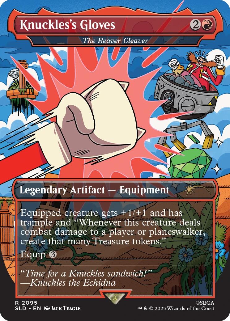 Knuckles's Gloves - The Reaver Cleaver [Secret Lair Drop Series] | Exor Games Truro