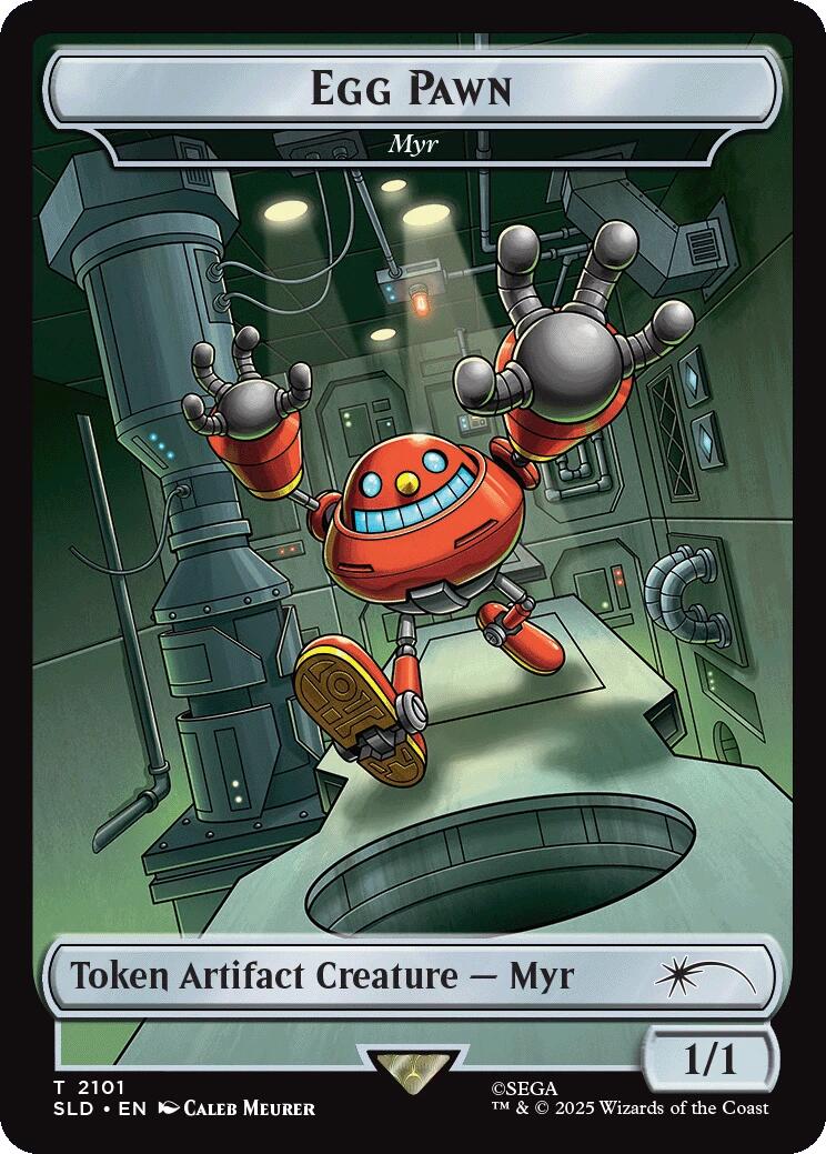 Egg Pawn - Myr Token [Secret Lair Drop Series] | Exor Games Truro