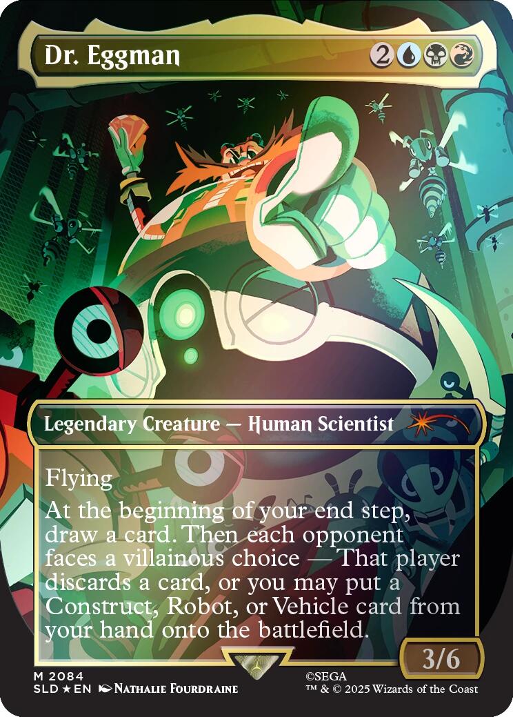 Dr. Eggman (Rainbow Foil) [Secret Lair Drop Series] | Exor Games Truro