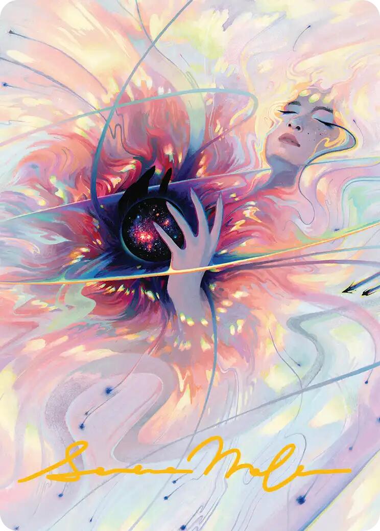 Beyond the Quiet Art Card (Gold-Stamped Signature) [Edge of Eternities Art Series] | Exor Games Truro